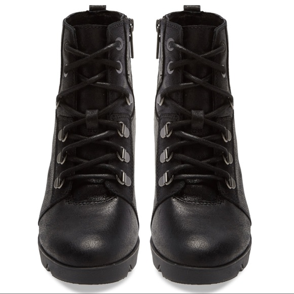 NWT Sorel Joan Uptown Waterproof Leather Ankle Bootie - Picture 6 of 14